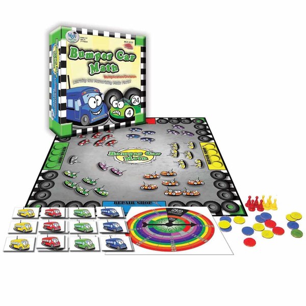 Learning Advantage Bumper Car Math Game, Multiplication/Division 4223